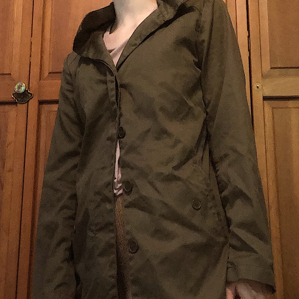 🌲GREEN KHAKI COAT🌲